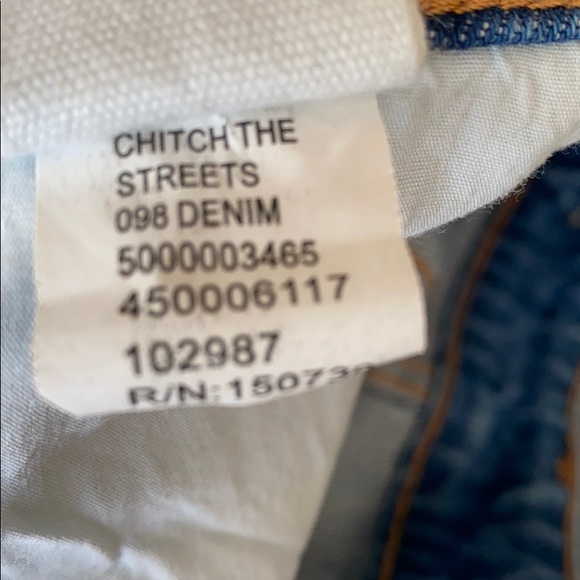 Mens KSUBI Chitch The Streets Size 33 Jeans👖💙🩵 - Picture 6 of 8